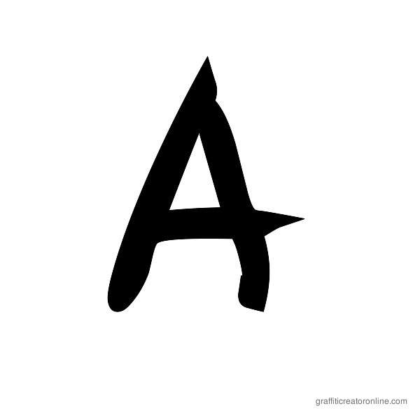 Julia Engstrm Font Alphabet A