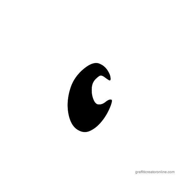 Lomax Font Alphabet C