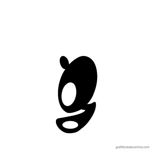 Lomax Font Alphabet G