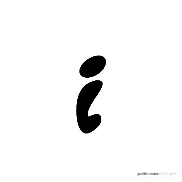 Lomax Font Alphabet I