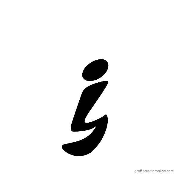 Lomax Font Alphabet J
