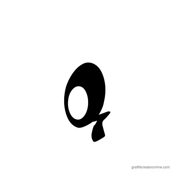 Lomax Font Alphabet Q