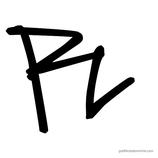 Saint Font Alphabet R
