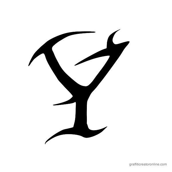 Tribal Font Gallery Graffiti Creator Online No