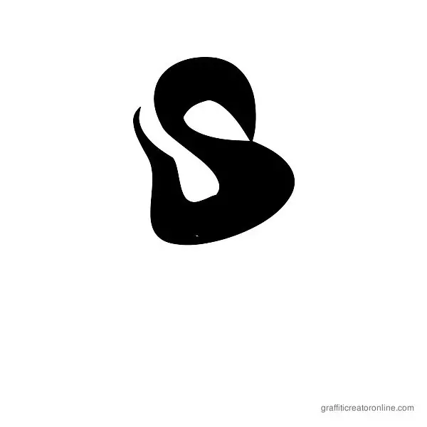 ZOE Graphic Font Alphabet S