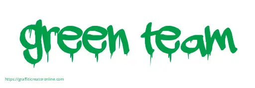 green team