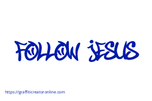 Follow jesus