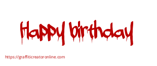Happy birthday 