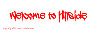 Welcome to Hillside