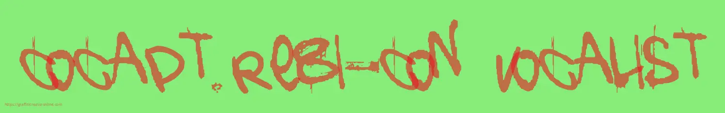 coCapt. Rebi-con   Vocalist