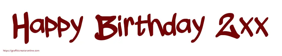 Happy Birthday 2xx