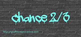 Chance 2/3