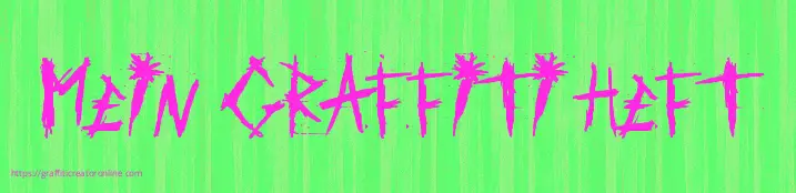mein Graffiti Heft